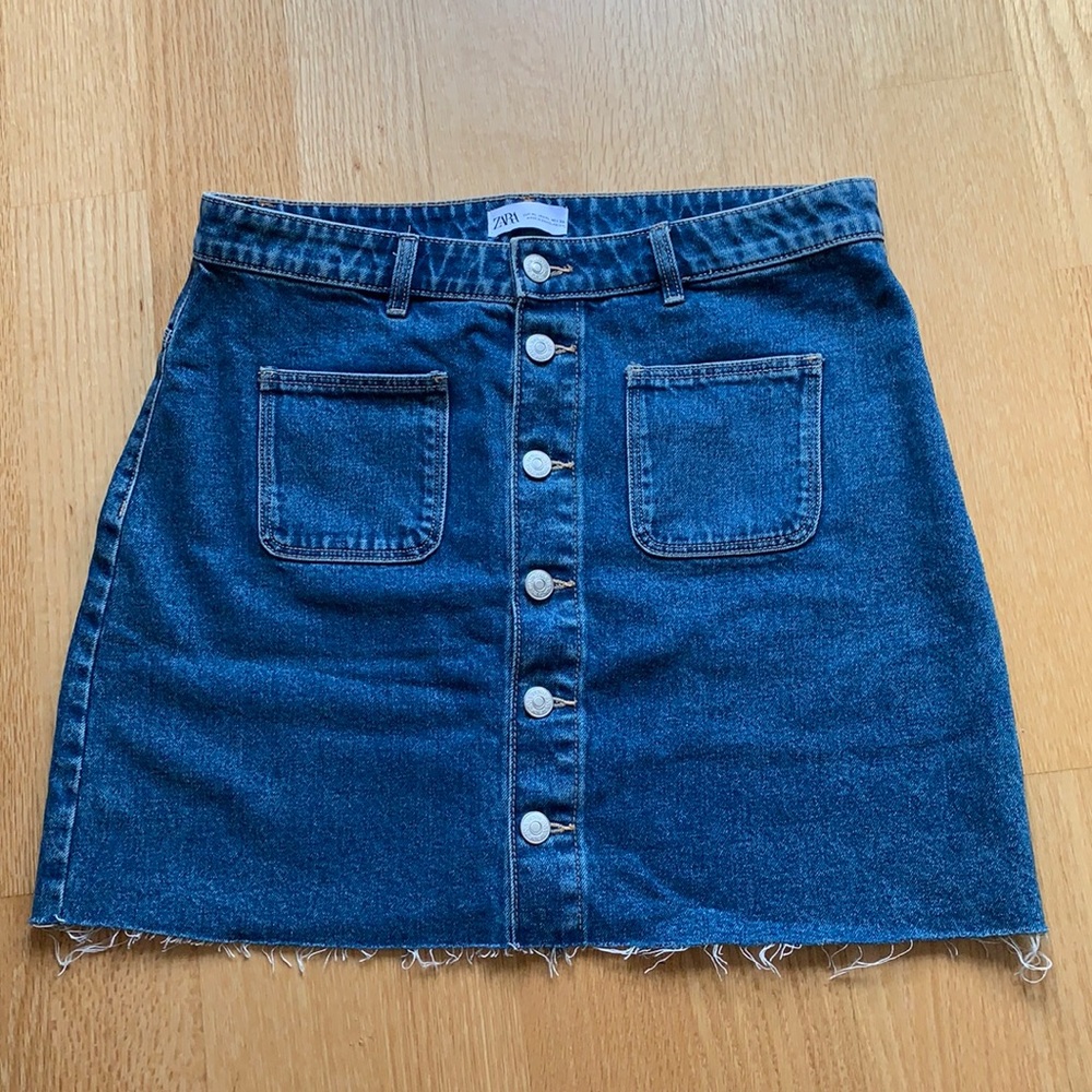 Jean skirt from Zara